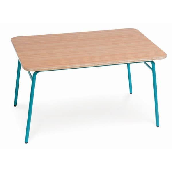 שולחן רגליים מתכת 60/90 סופר עץ