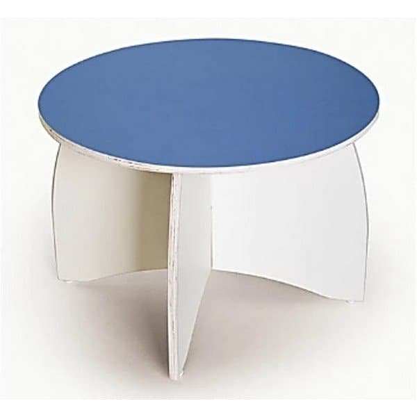 שולחן בובה עגול כחול, סופר עץ