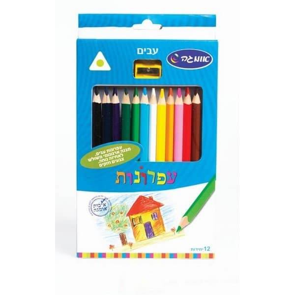 עפרונות צבעוניים עבים - אומגה