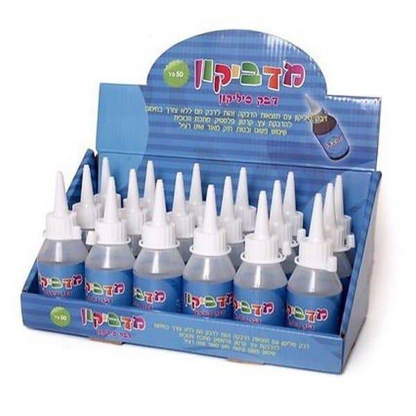 מארז 18 יח' דבק סיליקון מדביקון