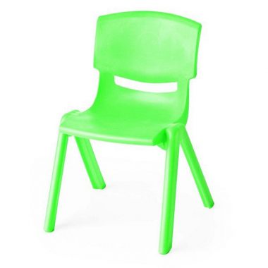 כיסא גן ירוק מפלסטיק