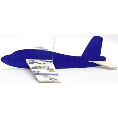 מטוס עץ ליצירה דוגמה