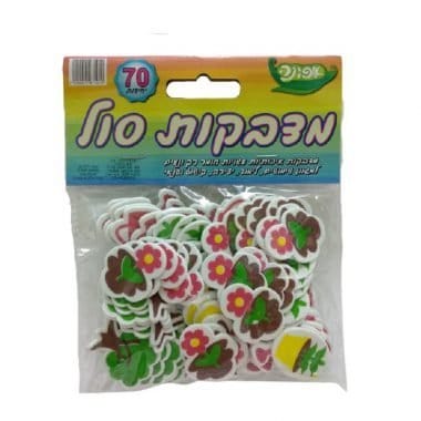 מדבקות סול ליצירה פרחים ושתיל 70 יח'