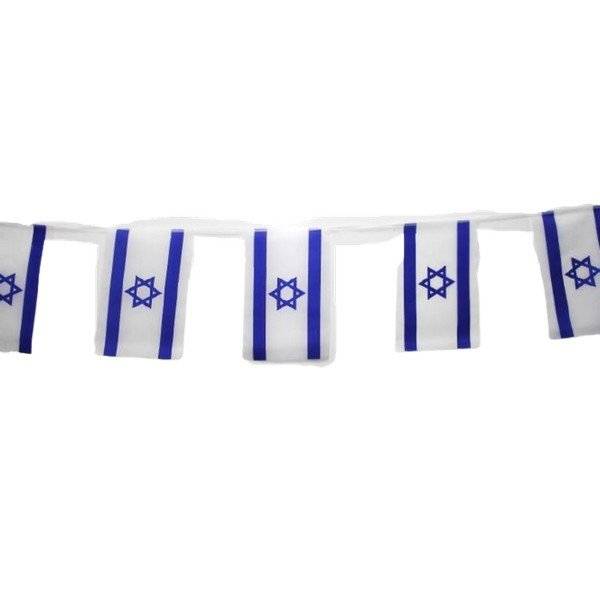 שרשרת דגלי ישראל גדולה