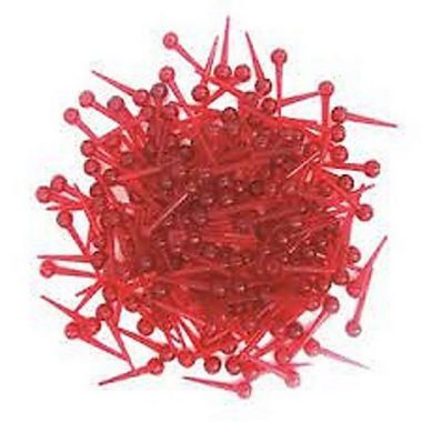 סיכות נעיצה אדום