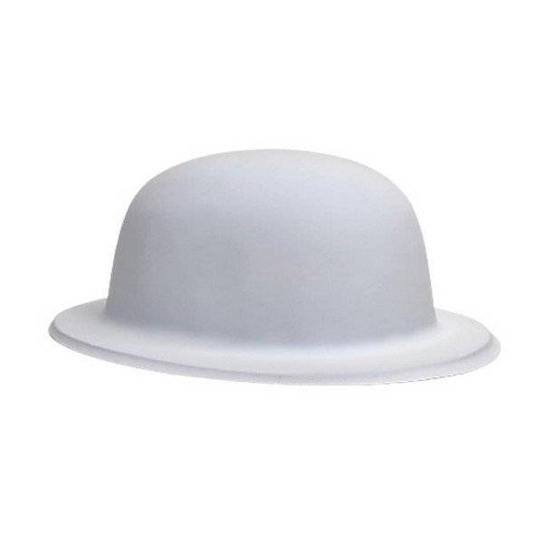 כובע לבן יצירה לפורים