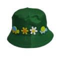 כובע טמבל מבד ליצירה גודל ילד צבע ירוק