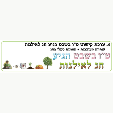 ערכת קישוט ט"ו בשבט